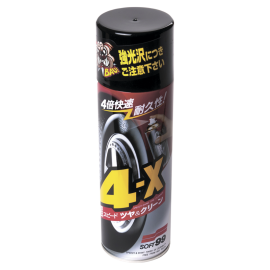 Очиститель покрышек Soft99 4-X, 470 мл