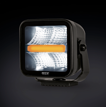 Прожектор светодиодный MTF LIGHT серия STYLE, 12-30V, 40W, 2450lm, ECE R10, с сигнальным/габаритным огнем.