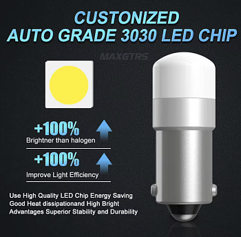 Лампа светодиодная Ba9s (T4W), 120lm, 5W