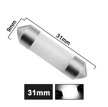 Лампа светодиодная Lumen T11 / C5W, 31mm, 100lm
