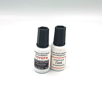 3R9-TOY, Краска карандаш Toyota 3R9 для подкраски сколов 20мл + лак