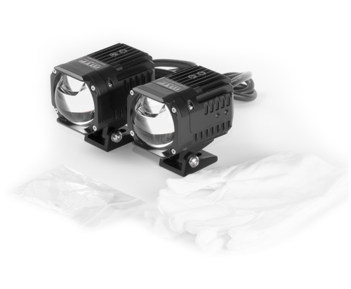 Светодиодные модули ближ./дальн. света MTF Light серии ALL-TERRAIN, 12В, 40\60Вт, 6000К, IP65