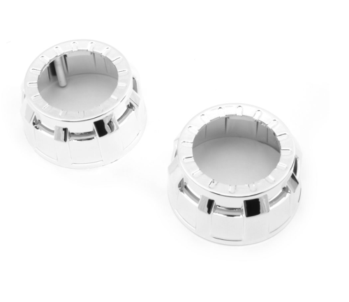 Маски MTF Light №59R для Bi-LED линз 2", хром, компл. 2шт. (под линзу WM59R)