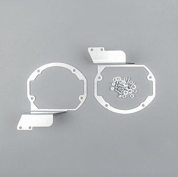 Переходная рамка GNX для Lexus GX470 2002-2009 для линз Hella 3R (ближний)