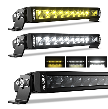 ALO-S6-30-R4R5H1, Светодиодная балка Aurora белый + желтый, 30 дюймов