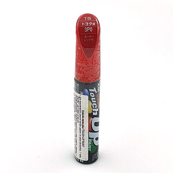 T56, Краска для ремонта сколов и царапин Soft99 TOUCH UP PAINT 3P0 флакон с кисточкой, 12 мл