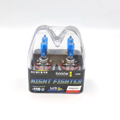 Комплект ламп Avantech Night Fighter H9 65W, 5000K