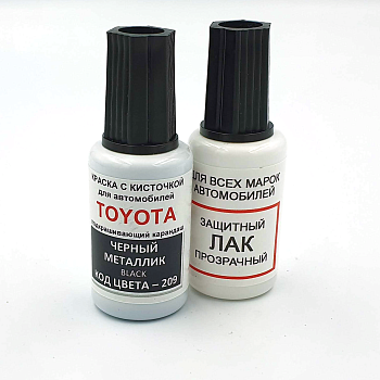 209-TOY, Краска карандаш Toyota 209 для подкраски сколов 20мл + лак