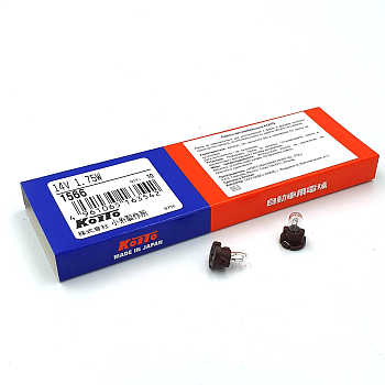 1566, Лампа дополнительного освещения Koito 1.75W T5.1