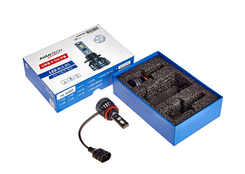 Лампа светодиодная LED Avantech H8 12V 35W, 6500К 3500lm.