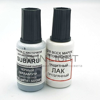 32J-SUB(38F), Краска карандаш Subaru 32J-SUB для подкраски сколов 20мл + лак