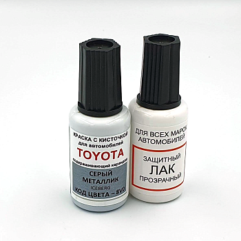8V0-TOY, Краска карандаш Toyota 8V0 для подкраски сколов 20мл + лак