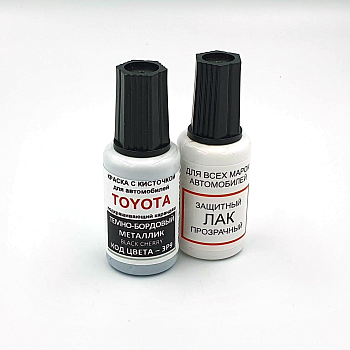 3P9-TOY, Краска карандаш Toyota 3P9 для подкраски сколов 20мл + лак