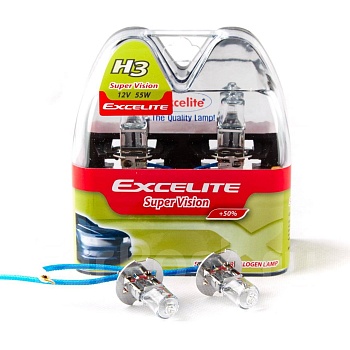 Комплект ламп повышенной яркости Excelite H3 +50% яркости