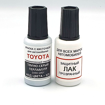 1C6-TOY, Краска карандаш Toyota 1C6 для подкраски сколов 20мл + лак
