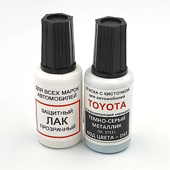 1H2-TOY, Краска карандаш Toyota 1H2 для подкраски сколов 20мл + лак