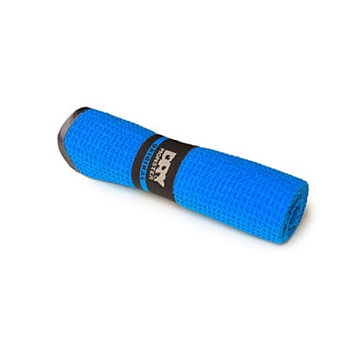 DM4060 Waffle BL 400, Полотенце DRY MONSTER WAFFLE (структура: "вафля"). Голубое. Размер 40х60 см. плотность 400 гр.