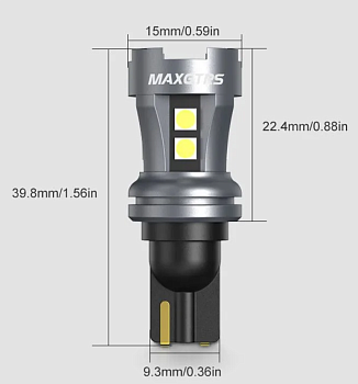 Лампа светодиодная W16W, 1600lm, 15W