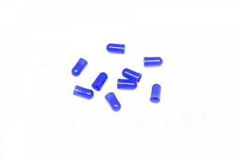 Резиновый колпачок для лампы W1,2W (T5), тм Koito, голубой