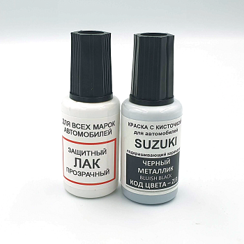 ZJ3-SUZ, Краска карандаш Suzuki ZJ3 для подкраски сколов 20мл + лак
