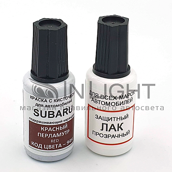 94H-SUB, Краска карандаш Subaru 94H для подкраски сколов 20мл + лак