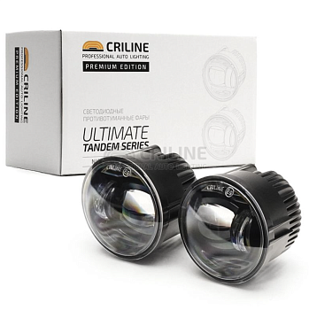 Светодиодные ПТФ универсальные Criline для Nissan/Infiniti Ultimate Tandem Series Premium 3.5 дюйма