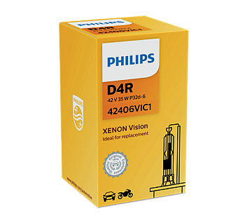 Ксеноновая лампа D4R Philips 4600K