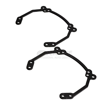 Ram-085, Переходные рамки Nissan Note II (E12) рестайл [2016-2020] галоген под линзы Hella 3r/5r, Би-Лед