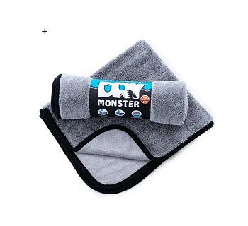 DM5060, Полотенце для сушки DRY MONSTER (плетение: двойная крученая петля). Оранжевый. Размер 50х60 см