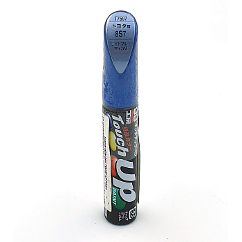 T7597, Краска для ремонта сколов и царапин Soft99 TOUCH UP PAINT 8S7 флакон с кисточкой, 12 мл