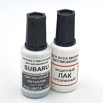 C6Z-SUB, Краска карандаш Subaru C6Z-SUB для подкраски сколов 20мл + лак